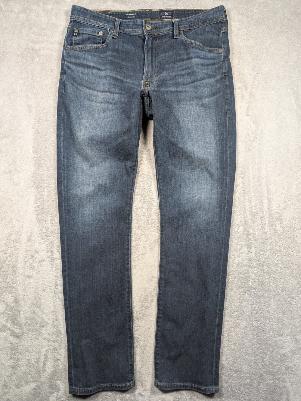 AG Adriano Goldschmied The Everett Slim Straight Jeans Mens 34x34 Classic Casual